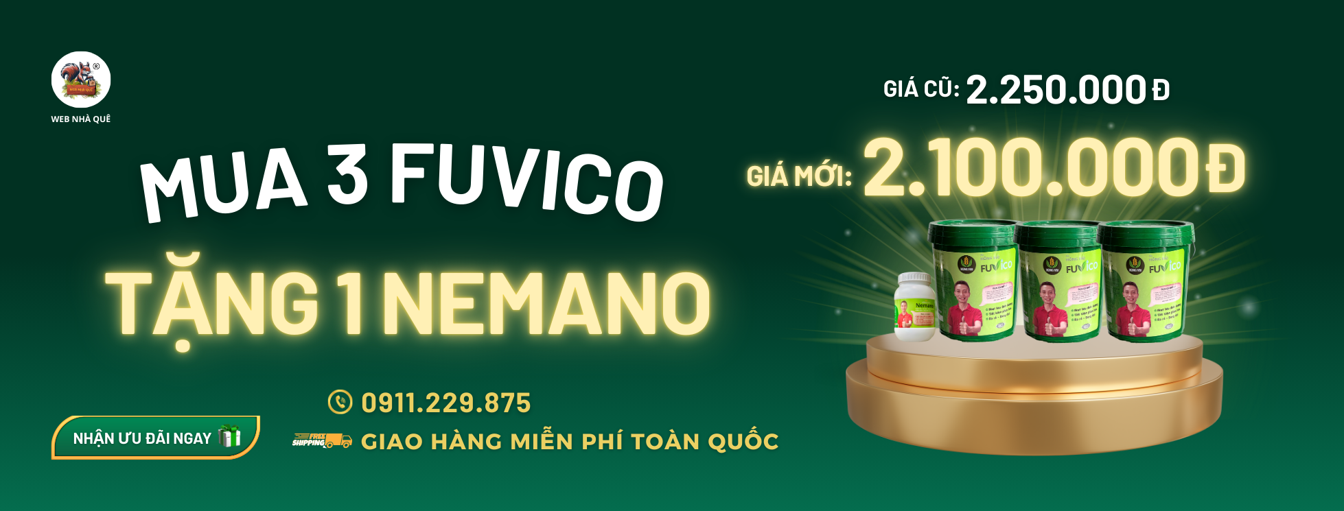 Sản phẩm FUVICO WEB NHÀ QUÊ